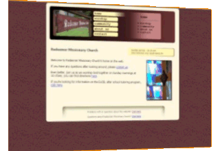 Snapshot of Redeemer Missionary Church site